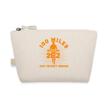 Ultralauf Ultramarathonläufer Marathonläufer Gesch - Organic Pouch - nature - Front
