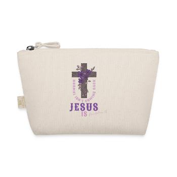 Christian Normal doesn't come back, Jesus does - Organic Pouch - nature - Front