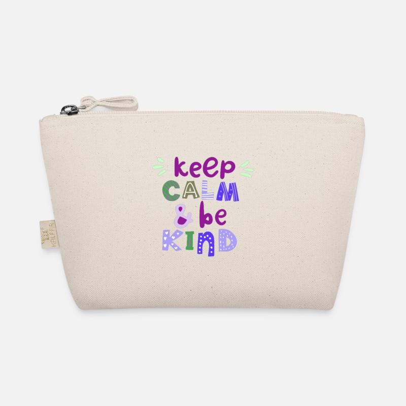 Keep Calm & Be Kind Organic Pouch