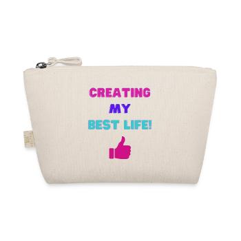 Creating My Best Life - Organic Pouch - nature - Front
