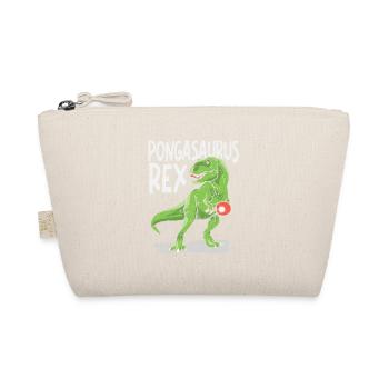Pongasaurus Rex Ping Pong Master Funny Table - Organic Pouch - nature - Front