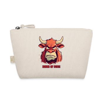 Horns of Wrath: Farm Bull Cow - Organic Pouch - nature - Front