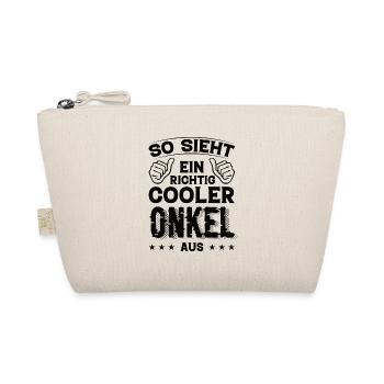 Onkel Onkel Geburtstag Onkel Sprüche Bester Onkel - Bio-Täschchen - Natur - Vorne