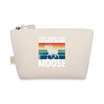 Désolé, j’ai des projets avec mon orignal - Trousse biologique - nature - Devant