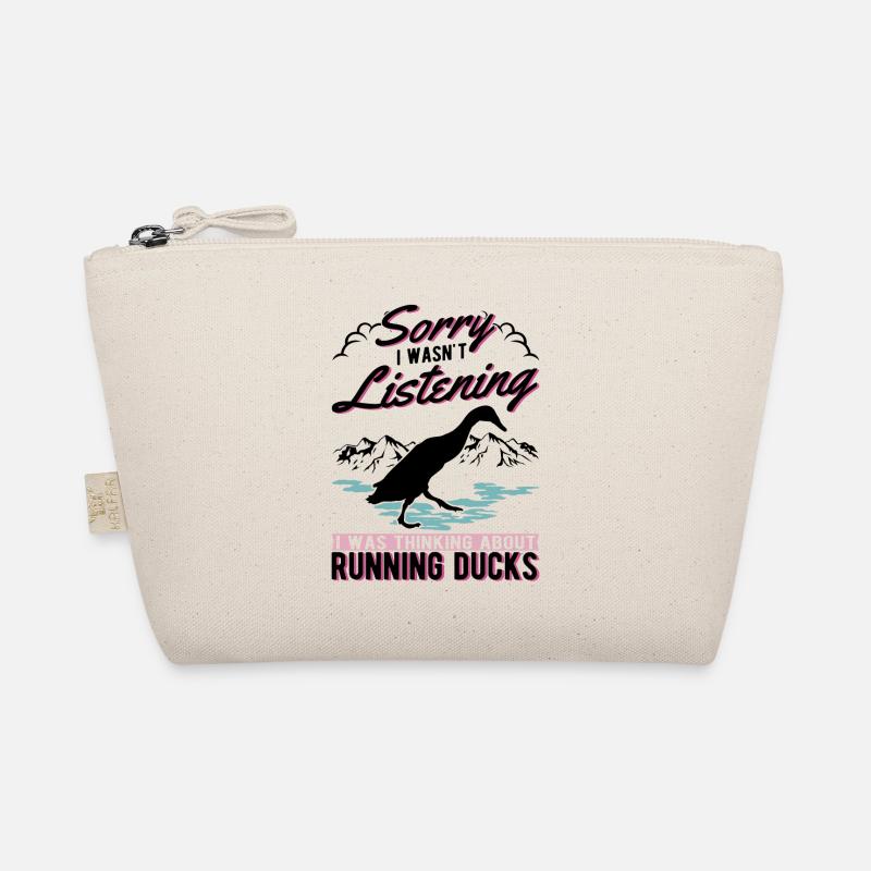 Indian Running Duck Gift Bottle Duck Organic Pouch