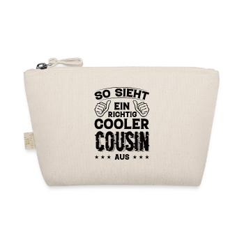 Cousin Cousin Geburtstag Cousin Sprüche Bester - Bio-Täschchen - Natur - Vorne