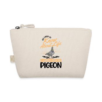 Pigeon pigeon fancier city pigeon carrier pigeon - Organic Pouch - nature - Front