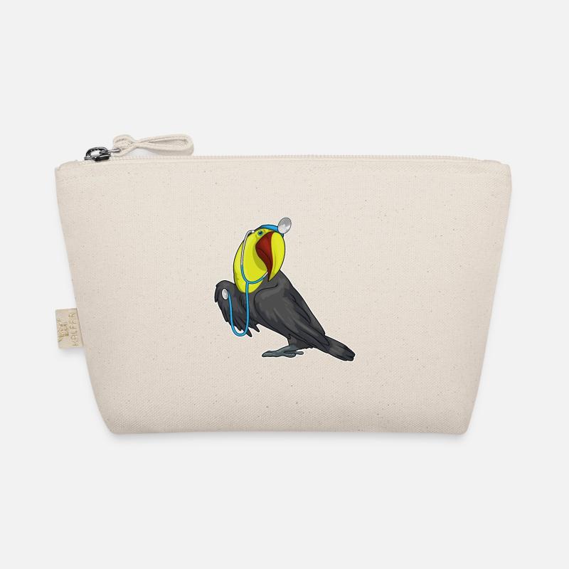 Toucan Doctor Stethoscope - Organic Pouch - nature