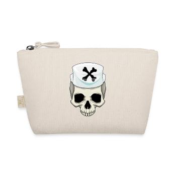 Skull Nurse - Organic Pouch - nature - Front