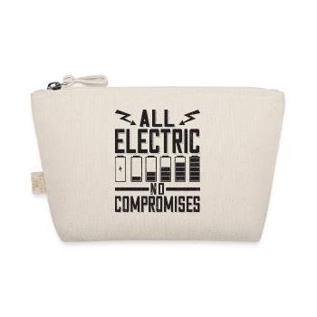 All Electric not compromises Electric Car Fans - Organic Pouch - nature - Front