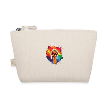 LGBTQ and Proud Forever - Rainbow LGBT Rights - Organic Pouch - nature - Front