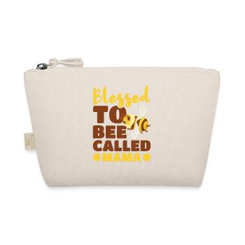 Proud to be called mom bees pun - Organic Pouch - nature - Front