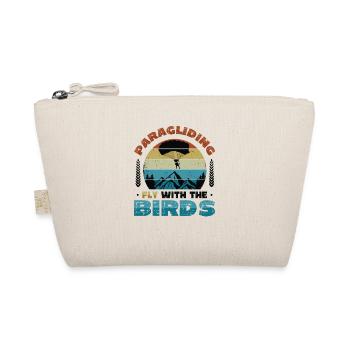 Paragliding, Fly With The Birds - Organic Pouch - nature - Front
