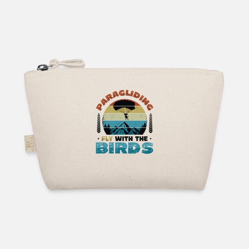 Paragliding, Fly With The Birds Organic Pouch