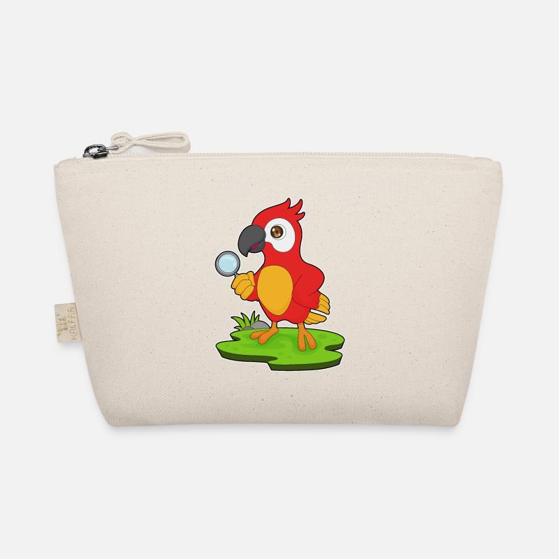 Parrot Detective Magnifier Organic Pouch