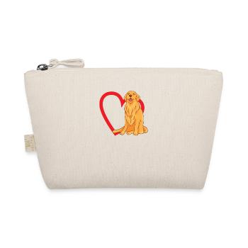 Dog Golden Retriever Dog Owner - Organic Pouch - nature - Front