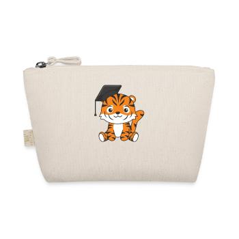 Kids Kindergarten nailed it Tiger Graduation - Bio-Täschchen - Natur - Vorne
