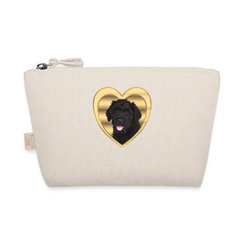 Russian Terrier - Amoureux des chiens - Cœur de chien - Trousse biologique - nature - Devant