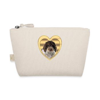 Lagotto Romagnolo - Dog Lovers - Dogs Heart - Organic Pouch - nature - Front