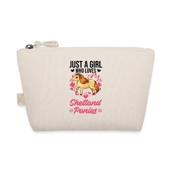 Shetland Pony Girl Shetland Pony Shetty - Trousse biologique - nature - Devant