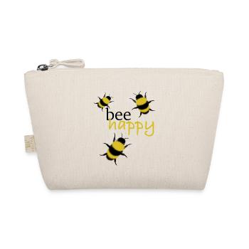 bee happy - Be happy, cheerful, bees, nature - Organic Pouch - nature - Front