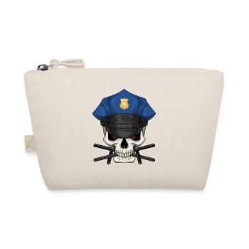 Police du Bâton du Policier du Crâne - Trousse biologique - nature - Devant