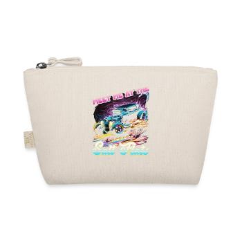 Hot Rod Meet Me At The Salt Flats, Muscle Car Rat - Organic Pouch - nature - Front