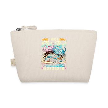 I Have A Hot Rod My Car Is Nice Too Funny Muscle - Organic Pouch - nature - Front