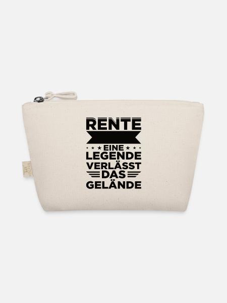 Rente Eine Legende Verlässt Das Gelände - Bio-Täschchen - Natur