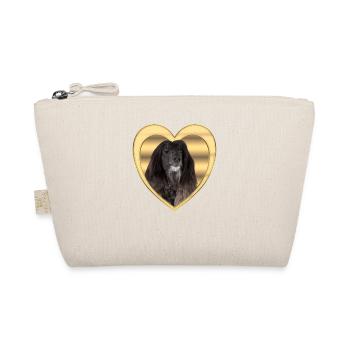 Afghan Hound Dog Lover - Dogs Heart - Organic Pouch - nature - Front