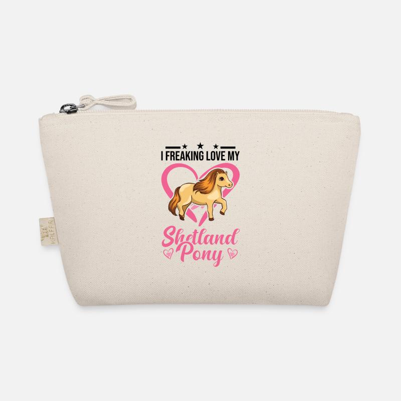 Shetland Pony Cadeau Shetty Trousse biologique