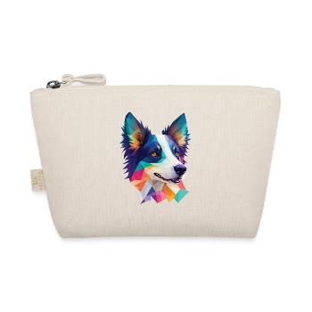Border Collie Dog Dog Breed Collie Dog Design - Organic Pouch - nature - Front
