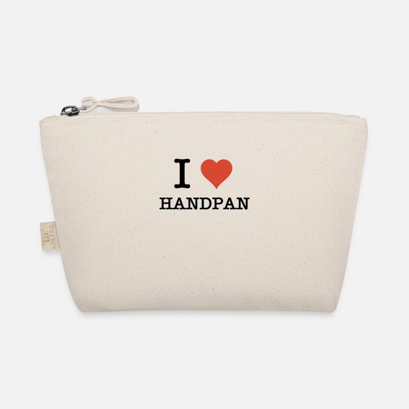 I Love Handpan Player Organic Pouch