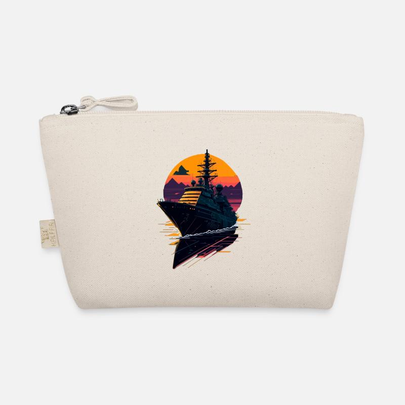 Kriegsschiff der Zerstörer Bio-Täschchen