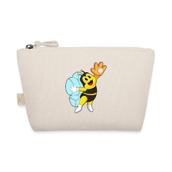 Bee Baseball Baseball Glove - Organic Pouch - nature - Front