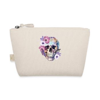 Fleurs de papillon d’Halloween à crâne floral - Trousse biologique - nature - Devant