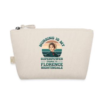 Krankenschwester Florence Nightingale Medizinische - Bio-Täschchen - Natur - Vorne