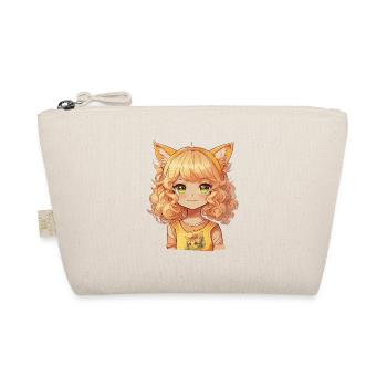 Anime Cat Girl Manga Cat Kawaii Kitten - Trousse biologique - nature - Devant