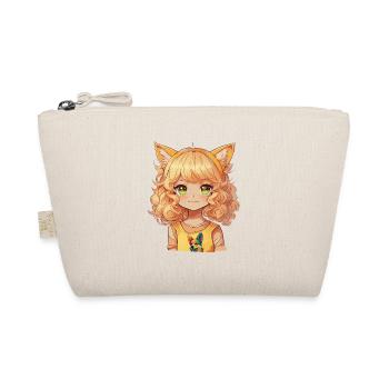 Kawaii Dogs Anime Girl Manga Dog Chibi - Organic Pouch - nature - Front