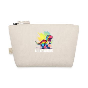 Allysaurus Dinosaurier Liebhaber LGBT Transgender Homosexuell Wortspiel - Bio-Täschchen - Natur - Vorne