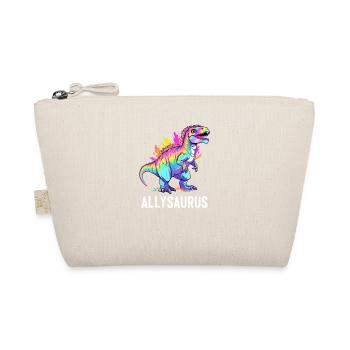 Allysaurus Dinosaur Rainbow Flag pour Ally LGBT Pun - Trousse biologique - nature - Devant