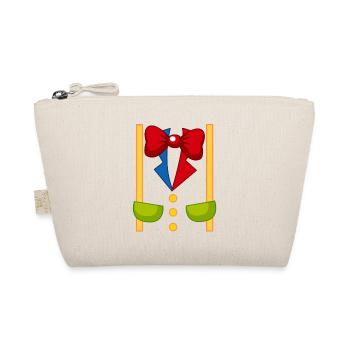 Clown Costume Halloween Lover Funny Fright - Organic Pouch - nature - Front