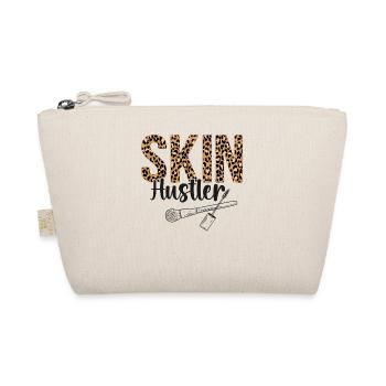 Cute Licensed Esthetician Skincare - Organic Pouch - nature - Front