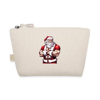 Santa's Strength Squad: Weihnachts-Gym-Freunde - Bio-Täschchen - Natur - Vorne