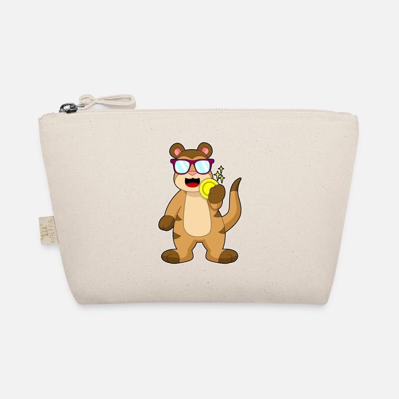 Erdmännchen Goldmünze Bio-Täschchen