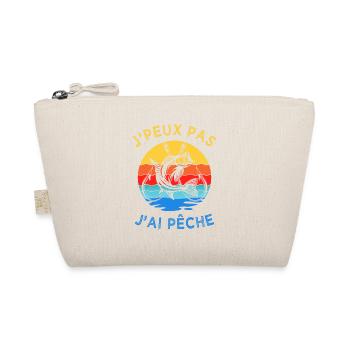 J'peux pas j'ai pêche - Drôle pêcheurs humour - Trousse biologique - nature - Devant