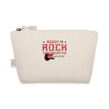 Ready To Rock Kindergarten, First Day - Organic Pouch - nature - Front