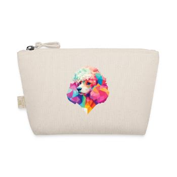 Dogs Poodle Design Dog Pet Cute Dog Owner - Organic Pouch - nature - Front
