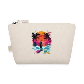 Summer Sun Palm Beach Island Surfboard - Organic Pouch - nature - Front