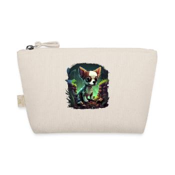Chihuahua | Jeu Vidéo Amusant Gamer Comic Chien - Trousse biologique - nature - Devant